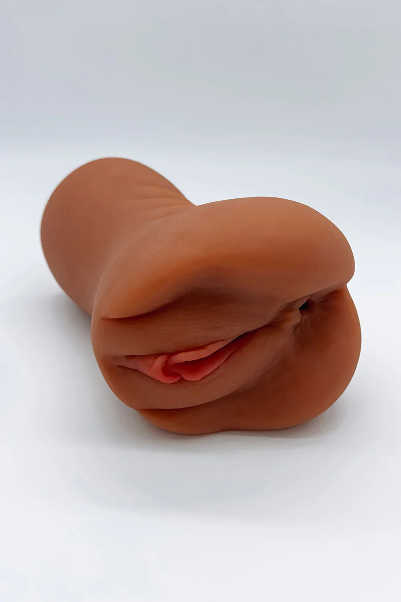 2in1 Realistic Masturbator Pocket Pussy for Men with Double Hole