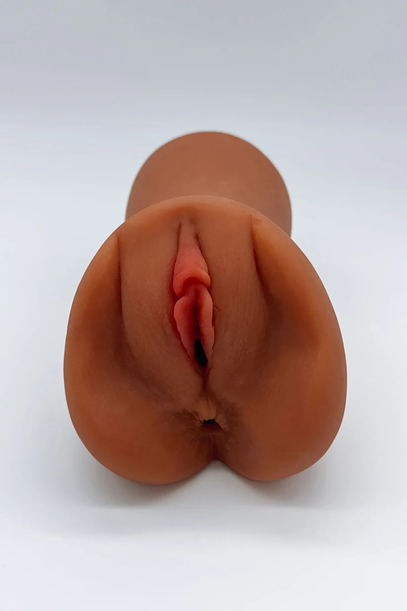 2in1 Realistic Masturbator Pocket Pussy for Men with Double Hole