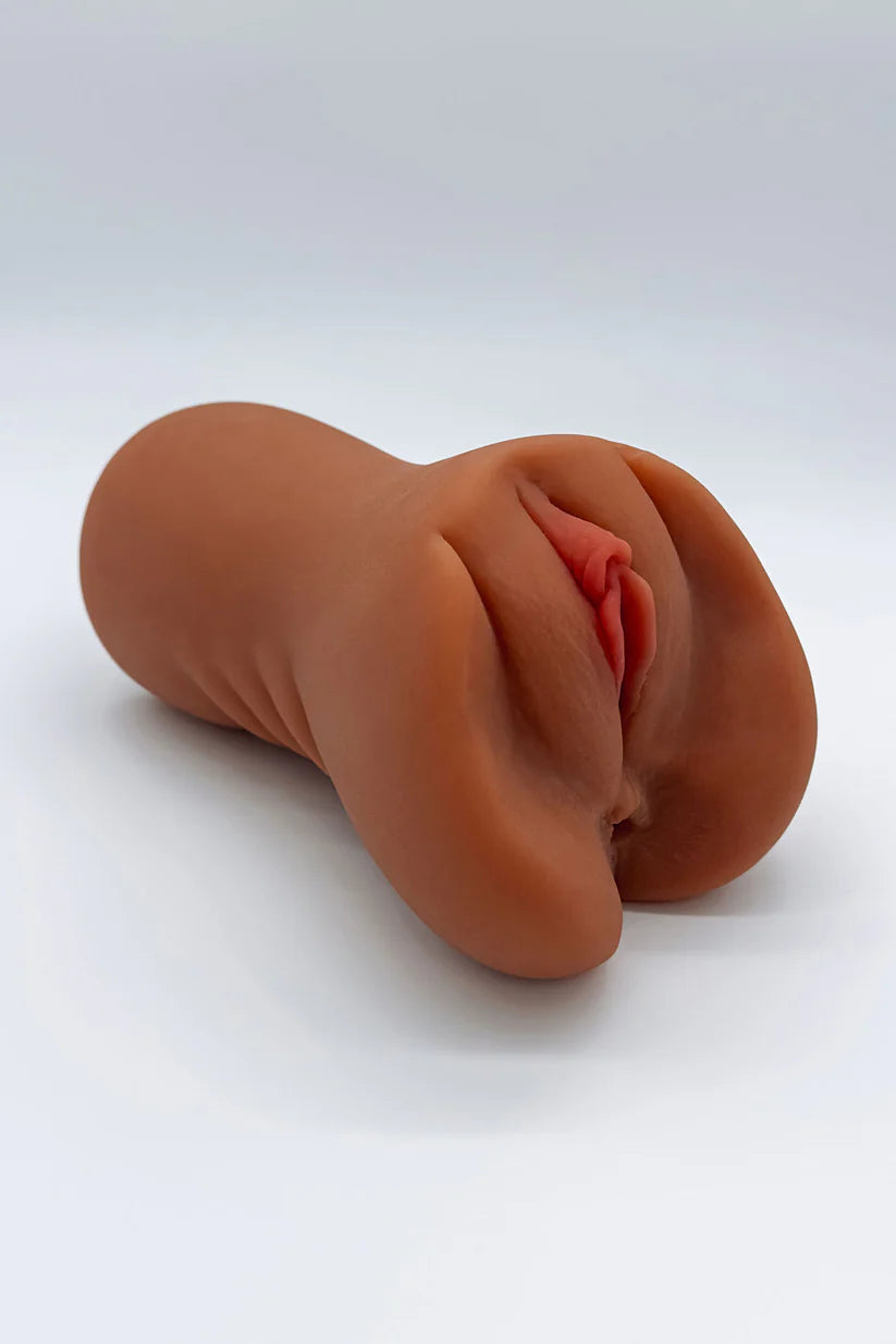 2in1 Realistic Masturbator Pocket Pussy for Men with Double Hole