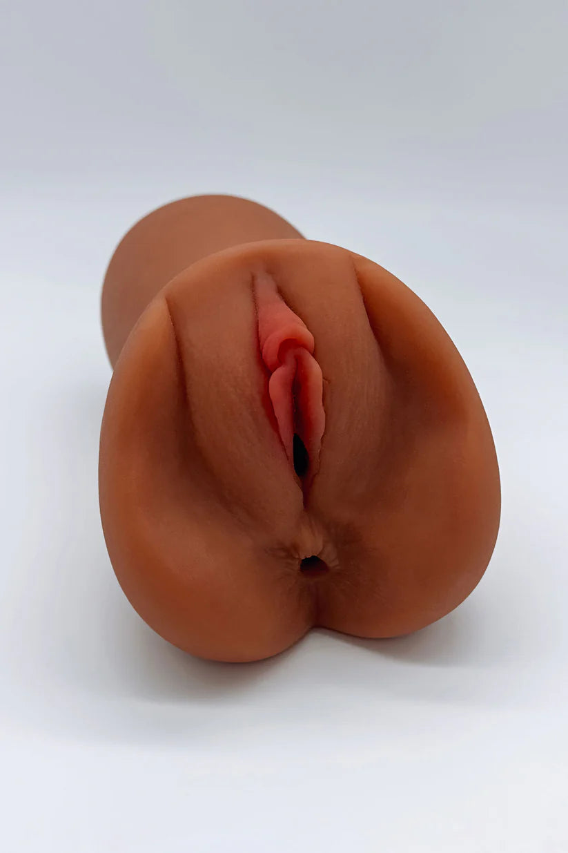 2in1 Realistic Masturbator Pocket Pussy for Men with Double Hole