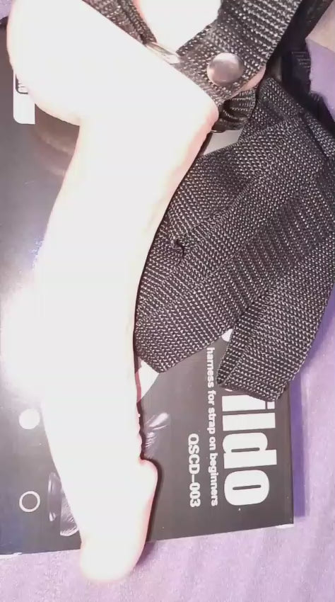 8 Inch Dildo With Belt