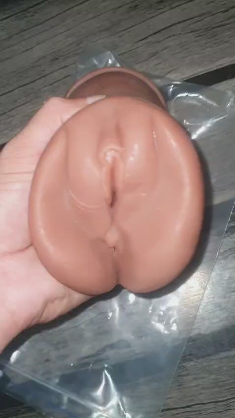 2in1 Realistic Masturbator Pocket Pussy for Men with Double Hole